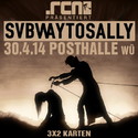 DEMNÄCHST EINSENDESCHLUSS, .rcn präsentiert: SUBWAY TO SALLY, MI. 30.04.2014, WÜ-POSTHALLE