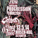 DEMNÄCHST EINSENDESCHLUSS, .rcn präsentiert: IMPERICON PROGRESSION TOUR, DI. 13.05.2014, LÖWENSAAL-NBG.