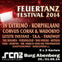 DEMNÄCHST EINSENDESCHLUSS: FEUERTANZ FESTIVAL, 20./21.06.2014 BURG ABENBERG