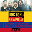 DEMNÄCHST EINSENDESCHLUSS: DOCTOR KRAPULA, DI. 22.07.2014 E-WERK, ERLANGEN