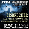 .rcn präsentiert: VELDENSTEINER FESTIVAL, SA. 26.07.14 BURG VELDENSTEIN, NEUHAUS PEGNITZ