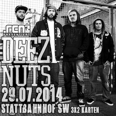 MORGEN EINSENDESCHLUSS: .rcn präsentiert: DEEZ NUTS, DI. 29.07.2014, STATTBAHNHOF-SW