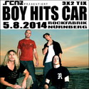 DEMNÄCHST EINSENDESCHLUSS: BOY HITS CAR, DI. 05.08.2014, NÜRNBERG-ROFA