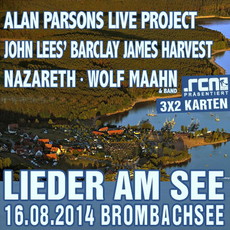 DEMNÄCHST EINSENDESCHLUSS: LIEDER AM SEE, SAMSTAG 16.08.2014, ENDERNDORF/BROMBACHSEE