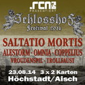 DEMNÄCHST EINSENDESCHLUSS: SCHLOSSHOF FESTIVAL, SAMSTAG 23.08.2014, HÖCHSTADT/AISCH