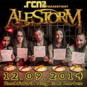 DEMNÄCHST EINSENDESCHLUSS: ALESTORM, FREITAG 12.09.2014, ROFA NÜRNBERG