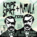DEMNÄCHST EINSENDESCHLUSS: .rcn präsentiert KMPFSPRT, DI. 14.10. 2014, ERLANGEN, E-WERK