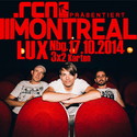 DEMNÄCHST EINSENDESCHLUSS: .rcn präsentiert MONTREAL, FR. 17.10.2014, NÜRNBERG-LUX