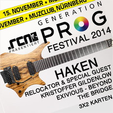 DEMNÄCHST EINSENDESCHLUSS: GENERATION PROG, MI. 15.11.2014 NÜRNBERG, MUZ-CLUB