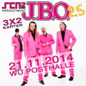 DEMNÄCHST EINSENDESCHLUSS: J.B.O., FR. 21. NOVEMBER 2014, POSTHALLE WÜRZBURG
