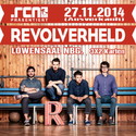 DEMNÄCHST EINSENDESCHLUSS: .rcn präsentiert: REVOLVERHELD, DO. 27.11.2014, LÖWENSAAL-NBG.