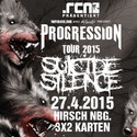 HEUTE EINSENDESCHLUSS: .rcn präsentiert: IMPERICON PROGRESSION TOUR 2015, MO. 27.04.2015, NBG. HIRSCH