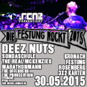 DEMNÄCHST EINSENDESCHLUSS: .rcn präsentiert: DIE FESTUNG ROCKT, SA. 30.05:2015