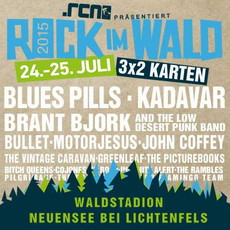 DEMNÄCHST EINSENDESCHLUSS: .rcn präsentiert: ROCK IM WALD, FR.24 & SA. 25.07.2015, WALDSTADION NEUENSEE BEI LICHTENFELS