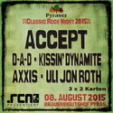 DEMNÄCHST EINSENDESCHLUSS: .rcn präsentiert: PYRASER CLASSIC ROCK 2015, SA. 8.8.2015, BRAUEREI PYRAS