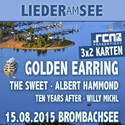 DEMNÄCHST EINSENDESCHLUSS: .rcn präsentiert: LIEDER AM SEE, SA. 15.08.2015, STRANDBAD ENDERNDORF-BROMBACHSEE