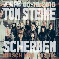 DEMNÄCHST EINSENDESCHLUSS: .rcn präsentiert: TON STEINE SCHERBEN, MO. 05.10.15 HIRSCH-NBG.