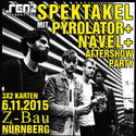 DEMNÄCHST EINSENDESCHLUSS: .rcn präsentiert: SPEKTAKEL, FR. 06.11.2015, NBG-Z-BAU