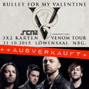 DEMNÄCHST EINSENDESCHLUSS: .rcn präsentiert: BULLET FOR MY VALENTINE