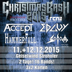MORGEN EINSENDESCHLUSS: .rcn präsentiert: CHRISTMAS BASH 2015, FR/SA 11/12.12.2015, GEISELWIND-STROHOFER