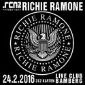 .rcn präsentiert: RICHIE RAMONE, MI. 24.02.2016, BAMBERG, LIVE-CLUB