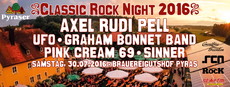 NEU BEIM PYRASER CLASSIC ROCK 2016: THE GRAHAM BONNET BAND