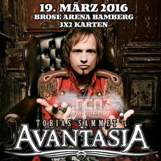 DEMNÄCHST EINSENDESCHLUSS: AVANTASIA, SA. 19.03.2016, BAMBERG, BROSE-ARENA