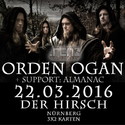 ORDEN OGAN – MYSTIC PROPHECY SAGEN ALS VORBAND IM HIRSCH AB – JETZT DABEI: VICTOR SMOLSKI'S ALMANAC