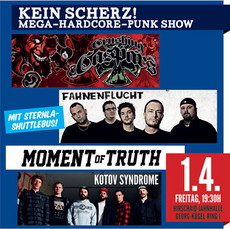 DEMNÄCHST EINSENDESCHLUSS: .rcn empfiehlt: FAHNENFLUCHT, CRUSHING CASPARS