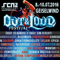 HEUTE EINSENDESCHLUSS: .rcn präsentiert: OUT AND LOUD FESTIVAL 2016, 08.-10.07.2016 GEISELWIND