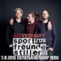MORGEN MITTAG EINSENDESCHLUSS: .rcn präsentiert: SPORTFREUNDE STILLER, 03.08.2016, NBG. SERENADENHOF