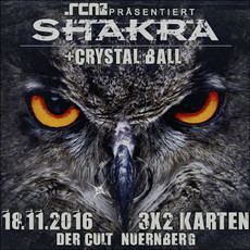 HEUTE EINSENDESCHLUSS: .rcn präsentiert SHAKRA, FR. 18.11.2016, NBG-DER CULT