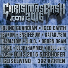 HEUTE EINSENDESCHLUSS: .rcn präsentiert CHRISTMAS BASH, FR./SA. 09.+10.12.2016, GEISELWIND-STROHOFER