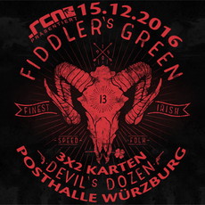 MORGEN EINSENDESCHLUSS: .rcn präsentiert: FIDDLER'S GREEN, DO. 15.12.2016, WÜ-POSTHALLE