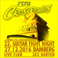 MITTWOCH EINSENDESCHLUSS: .rcn präsentiert: 22. GUITAR FIGHT NIGHT 2016, DI. 27.12.2016, BAMBERG-LIVE CLUB