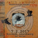 DEMNÄCHST EINSENDESCHLUSS: .rcn präsentiert: FATES WARNING, DI. 07.02.2017, HIRSCH-NBG.