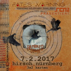 DEMNÄCHST EINSENDESCHLUSS: .rcn präsentiert: FATES WARNING, DI. 07.02.2017, HIRSCH-NBG.