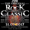 HEUTE EINSENDESCHLUSS: .rcn präsentiert: ROCK MEETS CLASSIC, FR. 31.3.2017, S. OLIVER ARENA WÜRZBURG