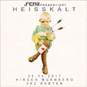DEMNÄCHST EINSENDESCHLUSS: .rcn präsentiert: HEISSKALT, DO. 06.04.2017, NÜRNBERG, HIRSCH