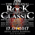 OSTERSAMSTAG EINSENDESCHLUSS: .rcn präsentiert: ROCK MEETS CLASSIC, (OSTER-)MONTAG 17.4.2017, BAMBERG BROSE-ARENA