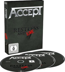 DVD REZI METAL: ACCEPT - RESTLESS AND LIVE