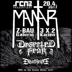 HEUTE EINSENDESCHLUSS: .rcn präsentiert MANTAR, DO. 20.04.2017, Z-BAU, NÜRNBERG