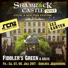 MITTWOCH EINSENDESCHLUSS: .rcn präsentiert: SHAMROCK CASTLE, FR 07.07. - SA 08.07.2017, SCHLOSS JÄGERSBURG, EGGOLSHEIM