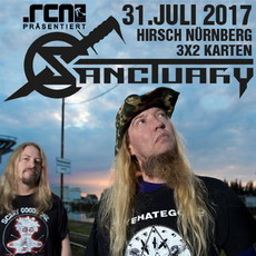 MORGEN EINSENDESCHLUSS: .rcn präsentiert SANCTUARY, MO. 31.07.2017, NÜRNBERG, HIRSCH