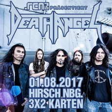 MORGEN EINSENDESCHLUSS: .rcn präsentiert DEATH ANGEL, DI. 01.08.2017, NÜRNBERG, HIRSCH