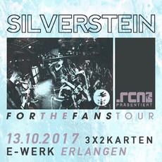 DONNERSTAG EINSENDESCHLUSS: .rcn präsentiert: SILVERSTEIN, FR. 13.10.2017, ERLANGEN, E-WERK