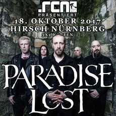MORGEN EINSENDESCHLUSS: .rcn präsentiert PARADISE LOST, MI. 18.10.2017, NÜRNBERG, HIRSCH