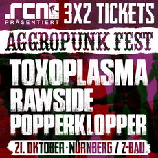 MORGEN EINSENDESCHLUSS: .rcn präsentiert: AGGROPUNK FEST 2017, SA. 21.10.2017, Z-BAU, NÜRNBERG