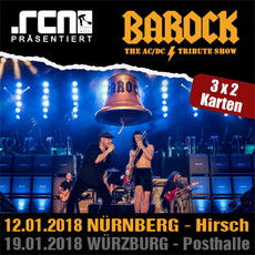DIENSTAG EINSENDESCHLUSS: .rcn präsentiert: BAROCK, FR. 12.01.2018, NÜRNBERG-HIRSCH