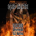 MITTWOCH EINSENDESCHLUSS: .rcn präsentiert: ICED EARTH, FR. 12.01.2018, GEISELWIND-MUSIC HALL